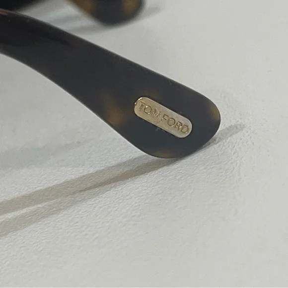 Tom Ford Mikel FT1085 52H Black-Dark Havana/Brown Polarized Women's Sunglasses - Picture 4 of 11